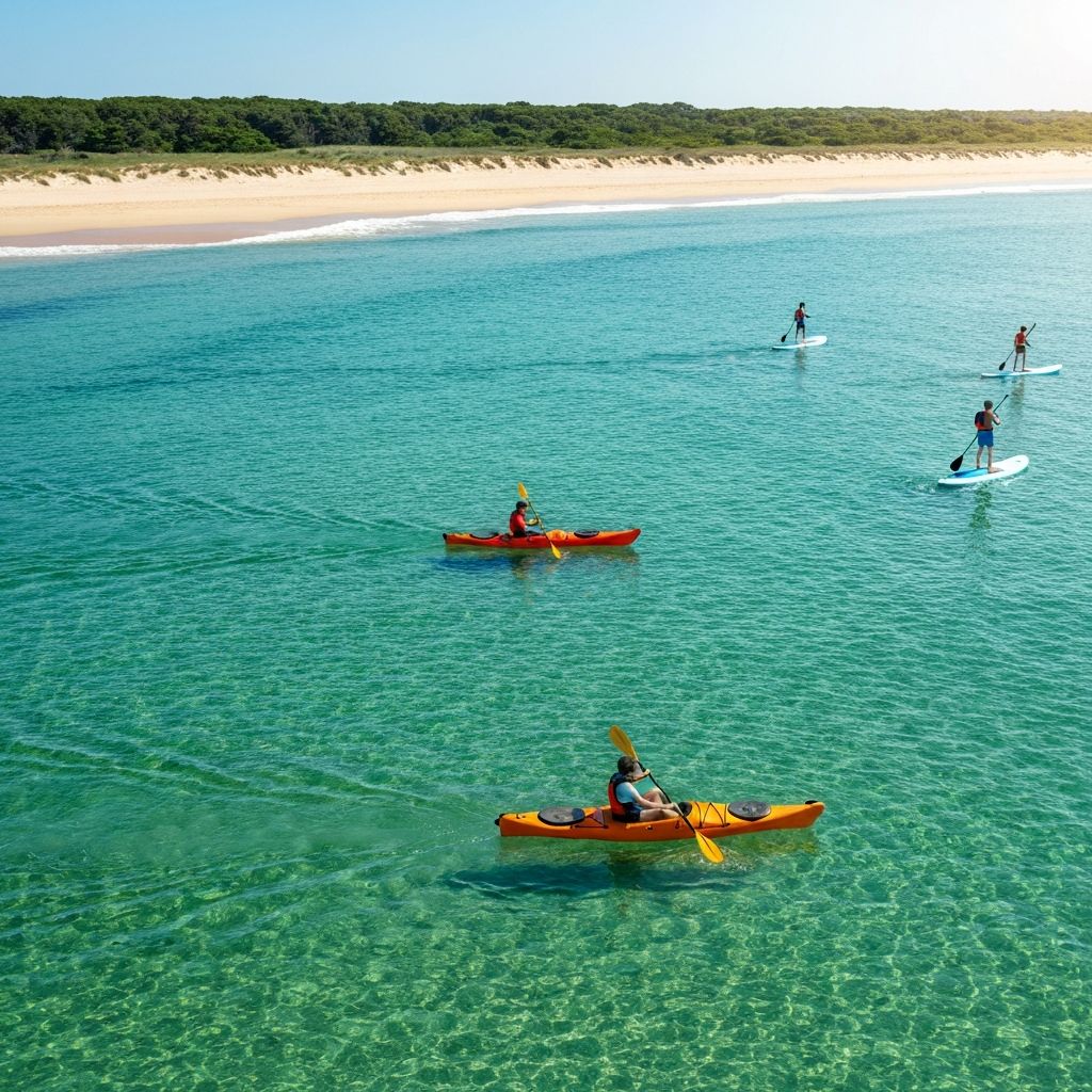 Kayaking and Paddleboarding