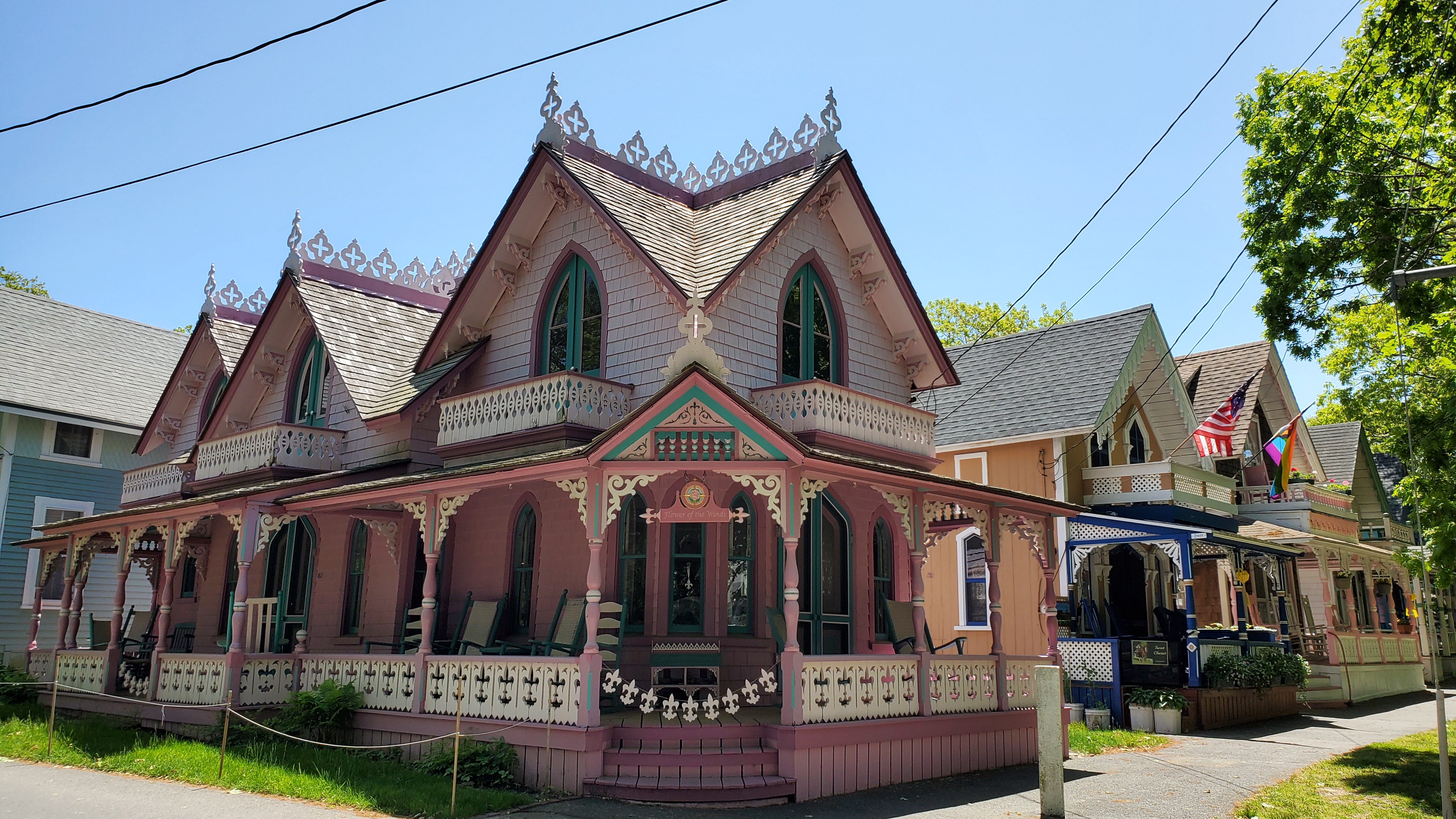 Gingerbread Cottages in Oak Bluffs